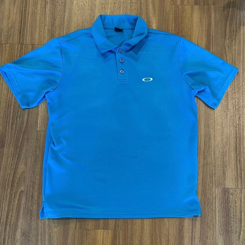 Oakley Polo Men’s M Polyester Blue